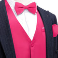 GentCrest Pink Solid Vest Set - Image 1