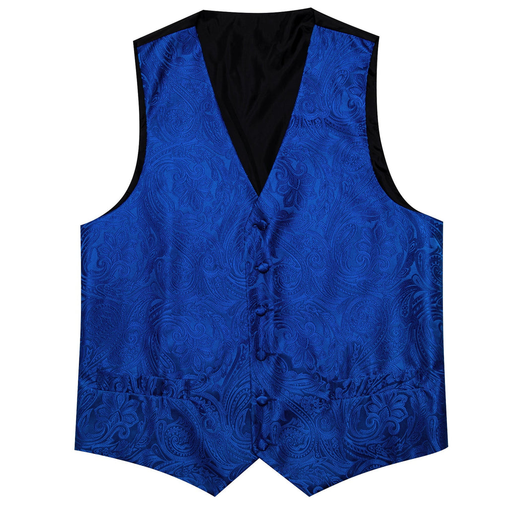 GentCrest Blue Paisley Vest Set - Image 4