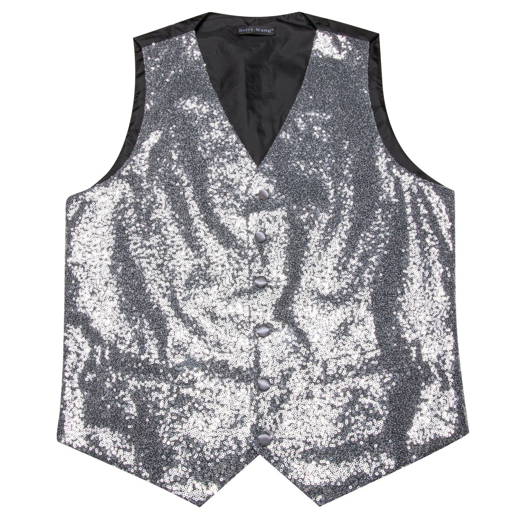 GentCrest Grey Solid Vest Set - Image 4