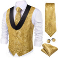 GentCrest Gold Paisley Vest Set - Image 1