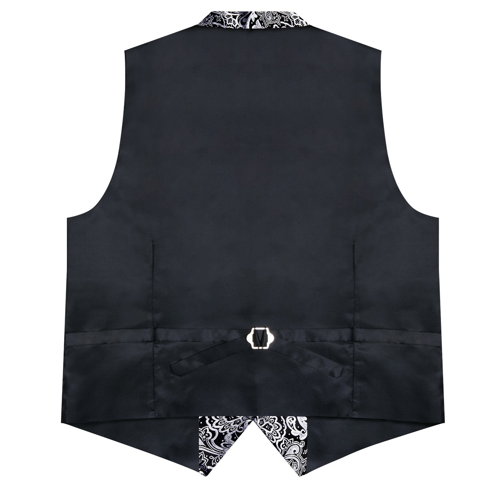 GentCrest Silver Floral Vest Set - Image 2