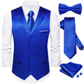 GentCrest Black Solid Vest Set - Image 1