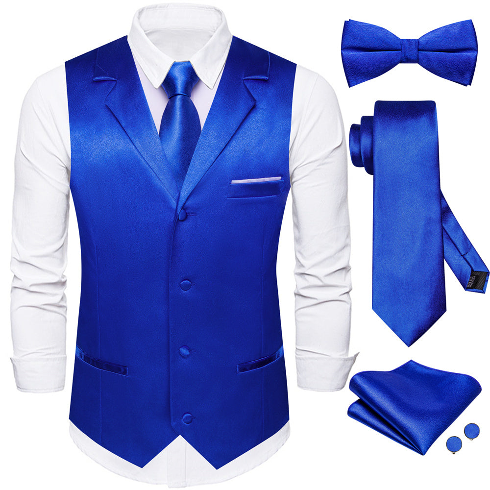 GentCrest Black Solid Vest Set - Image 1