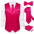 GentCrest Red Solid Vest Set - Image 5