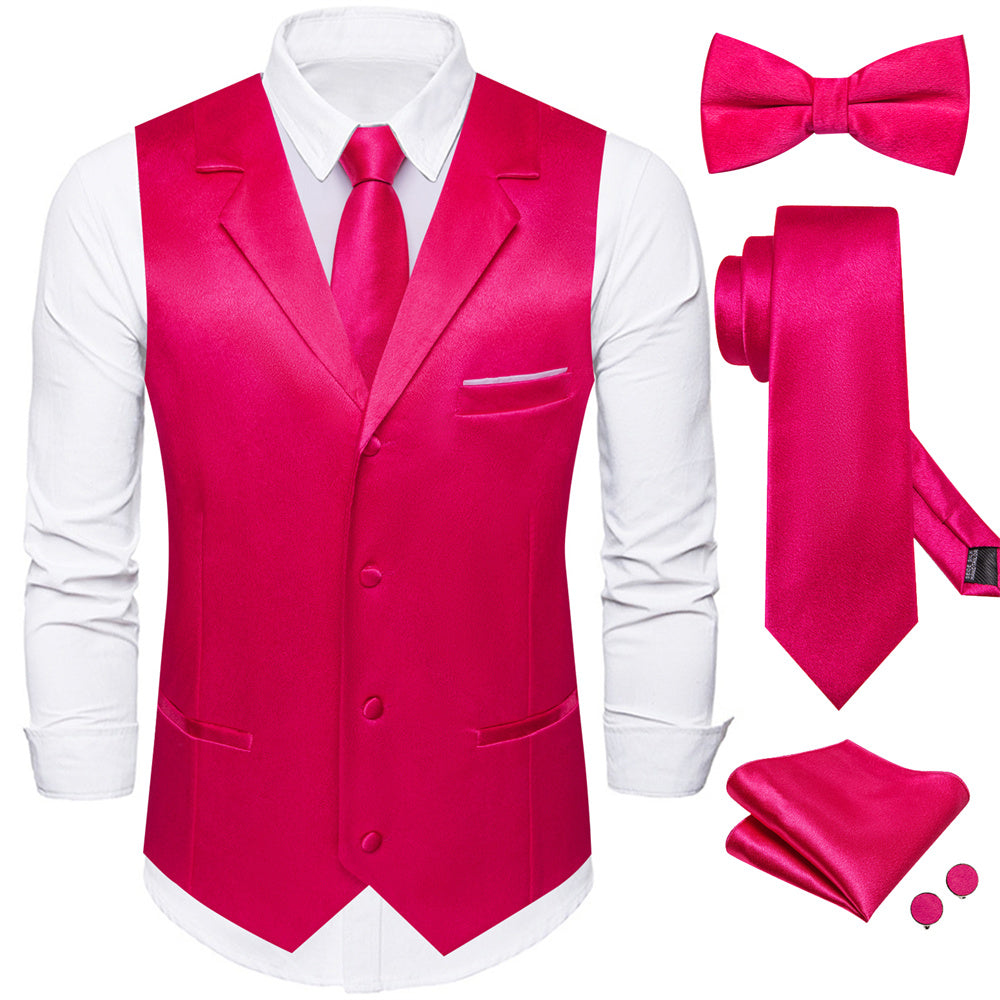 GentCrest Red Solid Vest Set - Image 5
