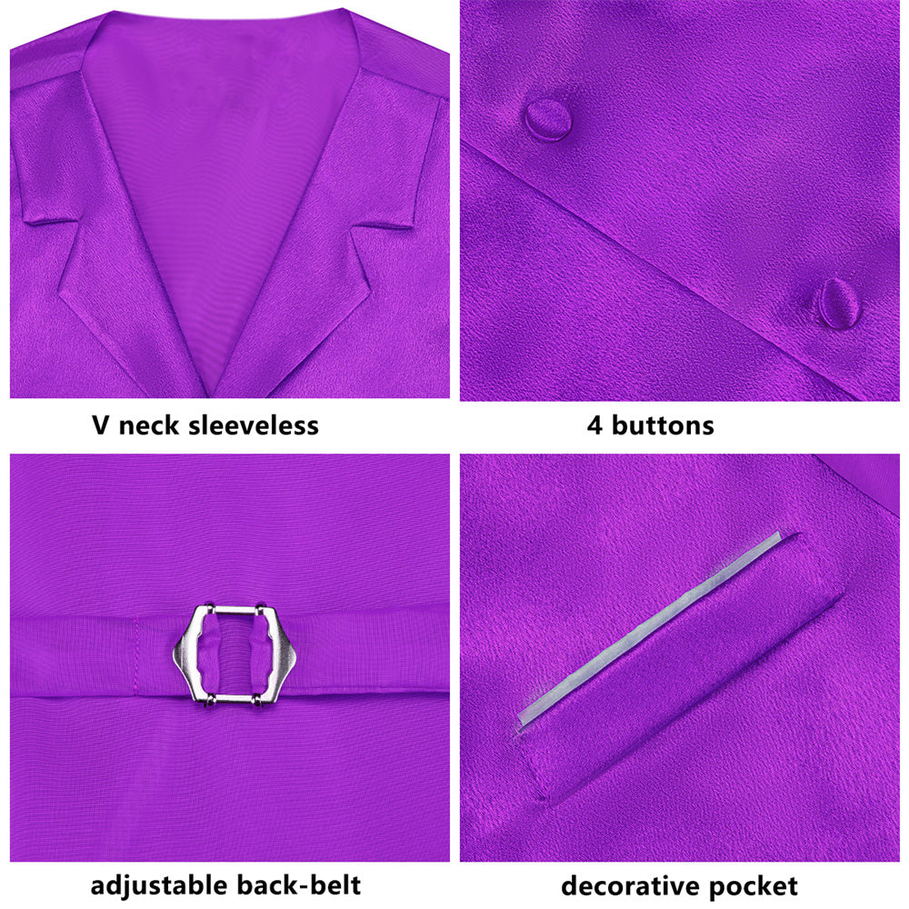 GentCrest Red Solid Vest Set - Image 7