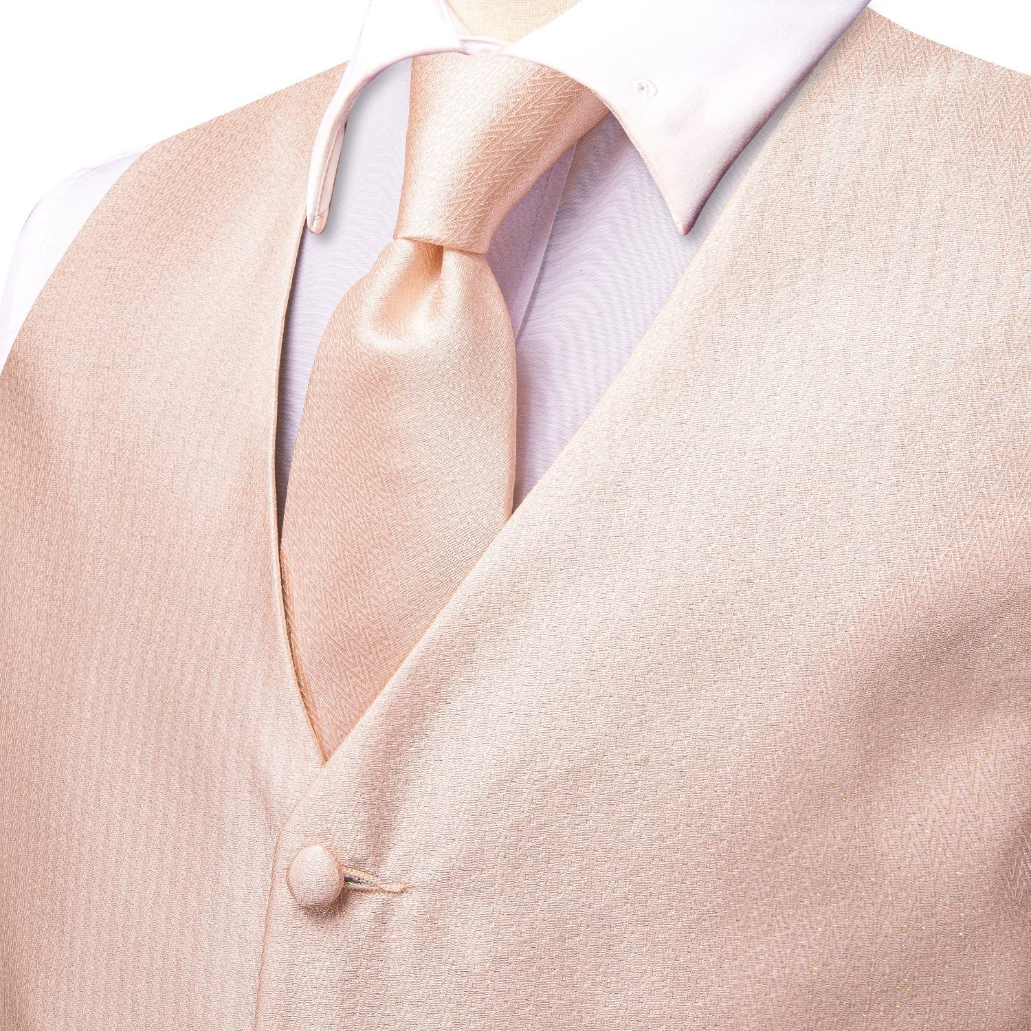 GentCrest Salmon Solid Vest Set - Image 4