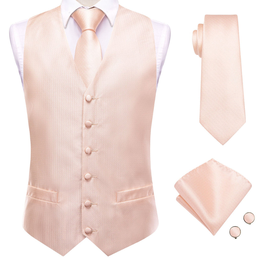 GentCrest Salmon Solid Vest Set - Image 5