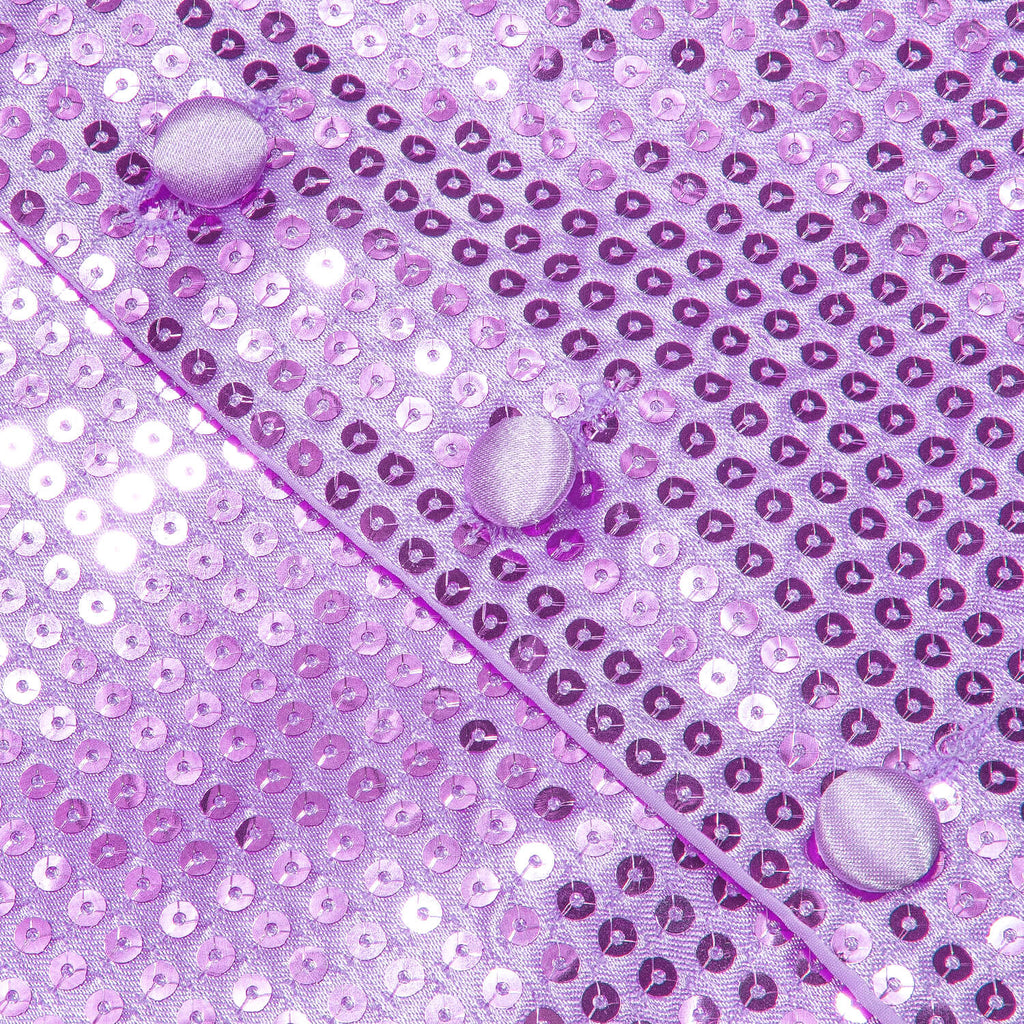 GentCrest Purple Sequin Vest Set - Image 5