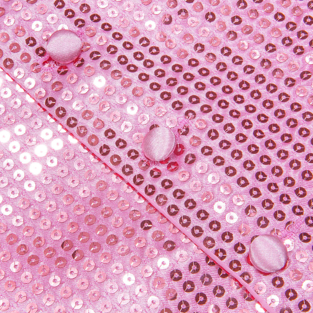 GentCrest Pink Sequin Vest Set - Image 5