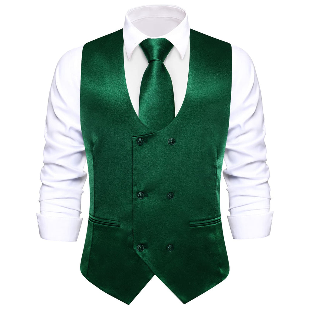 GentCrest Green Solid Vest Set - Image 4