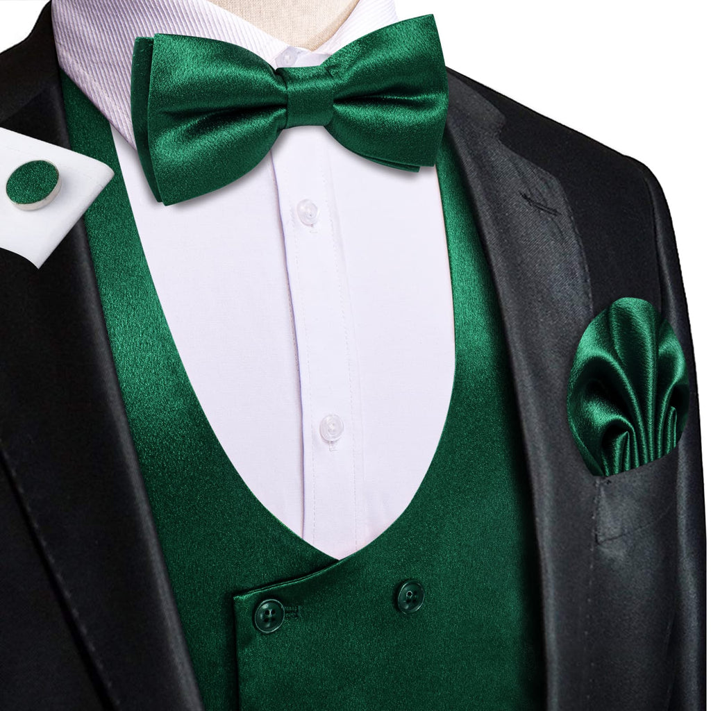 GentCrest Green Solid Vest Set - Image 2