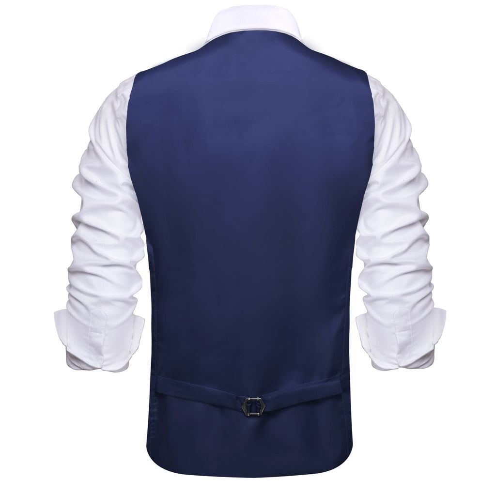 GentCrest Blue Solid Vest Set - Image 5