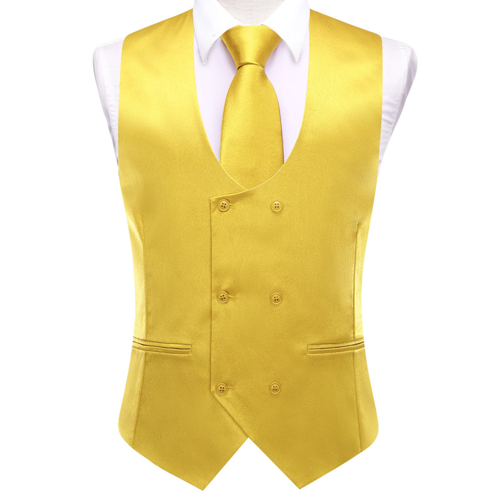 GentCrest Yellow Solid Vest Set - Image 3