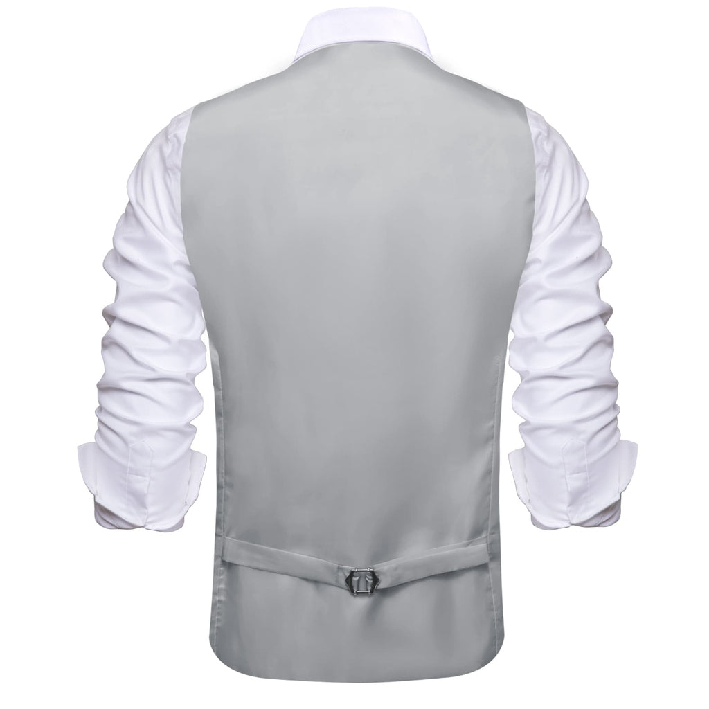 GentCrest Grey Solid Vest Set - Image 5