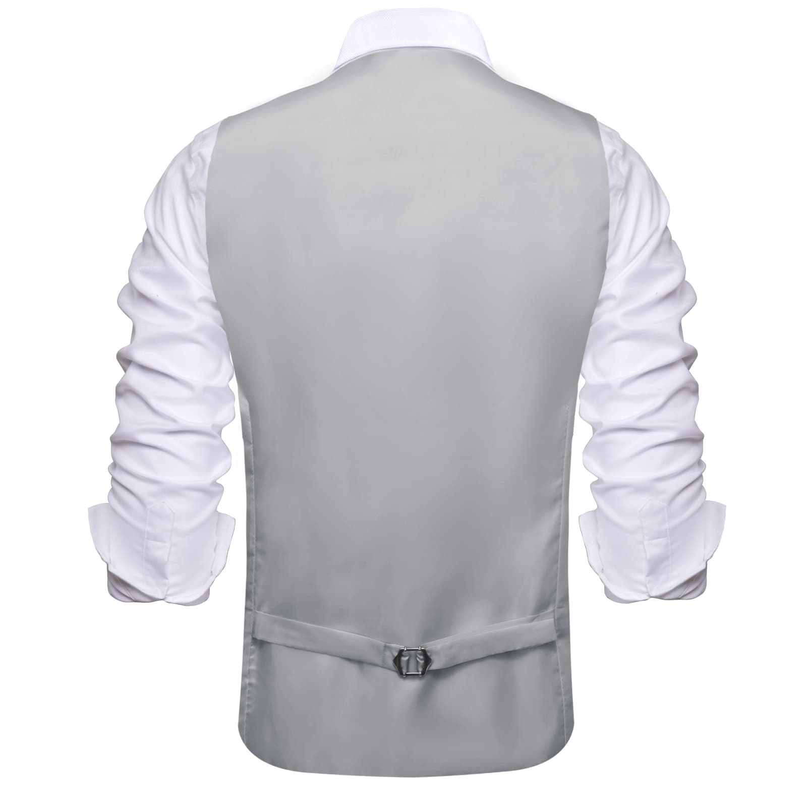 GentCrest Grey Solid Vest Set - Image 5