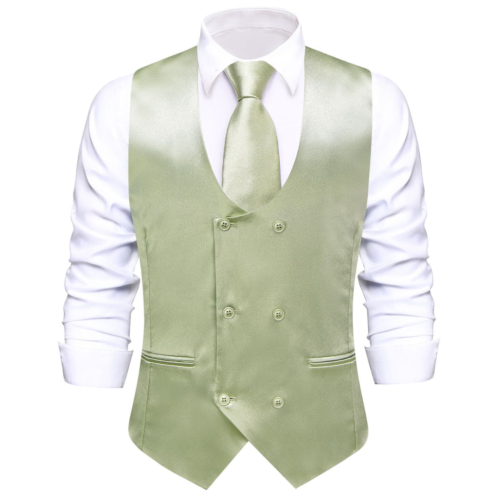 GentCrest Green Solid Vest Set - Image 4