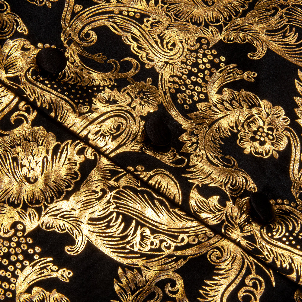 GentCrest Black Paisley Vest Set - Image 6