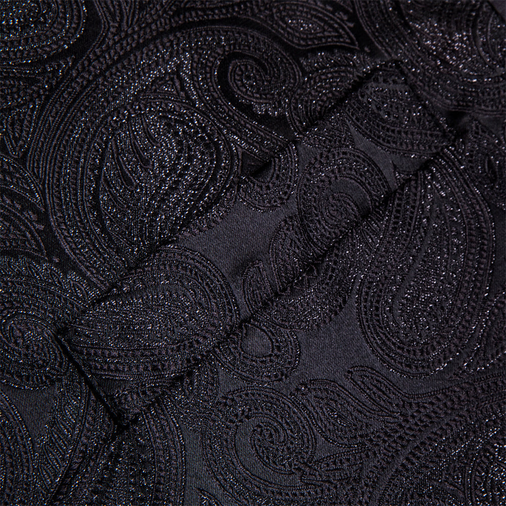 GentCrest Black Paisley Vest Set - Image 8