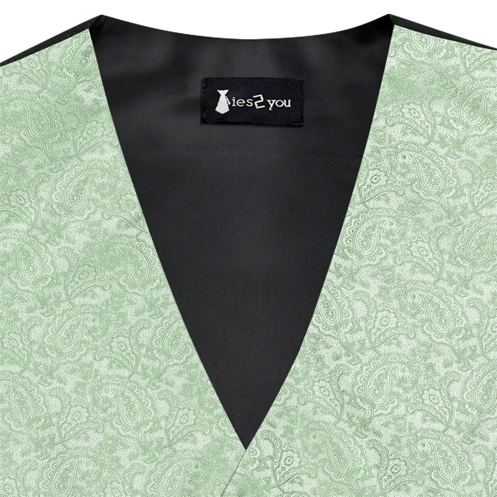 GentCrest Green Paisley Vest Set - Image 5