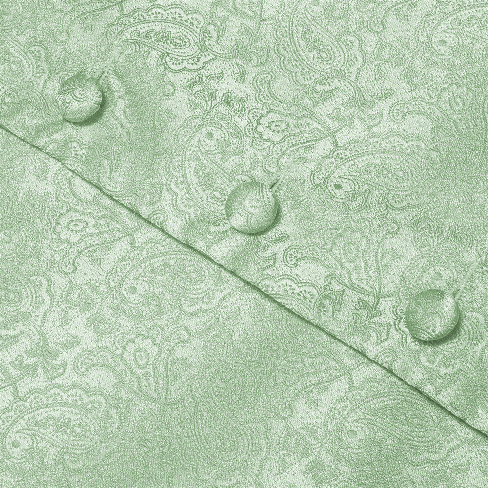 GentCrest Green Paisley Vest Set - Image 8