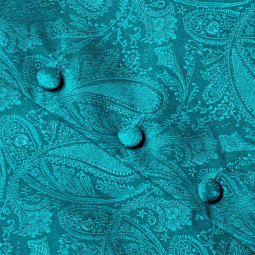 GentCrest Blue Paisley Vest Set - Image 7