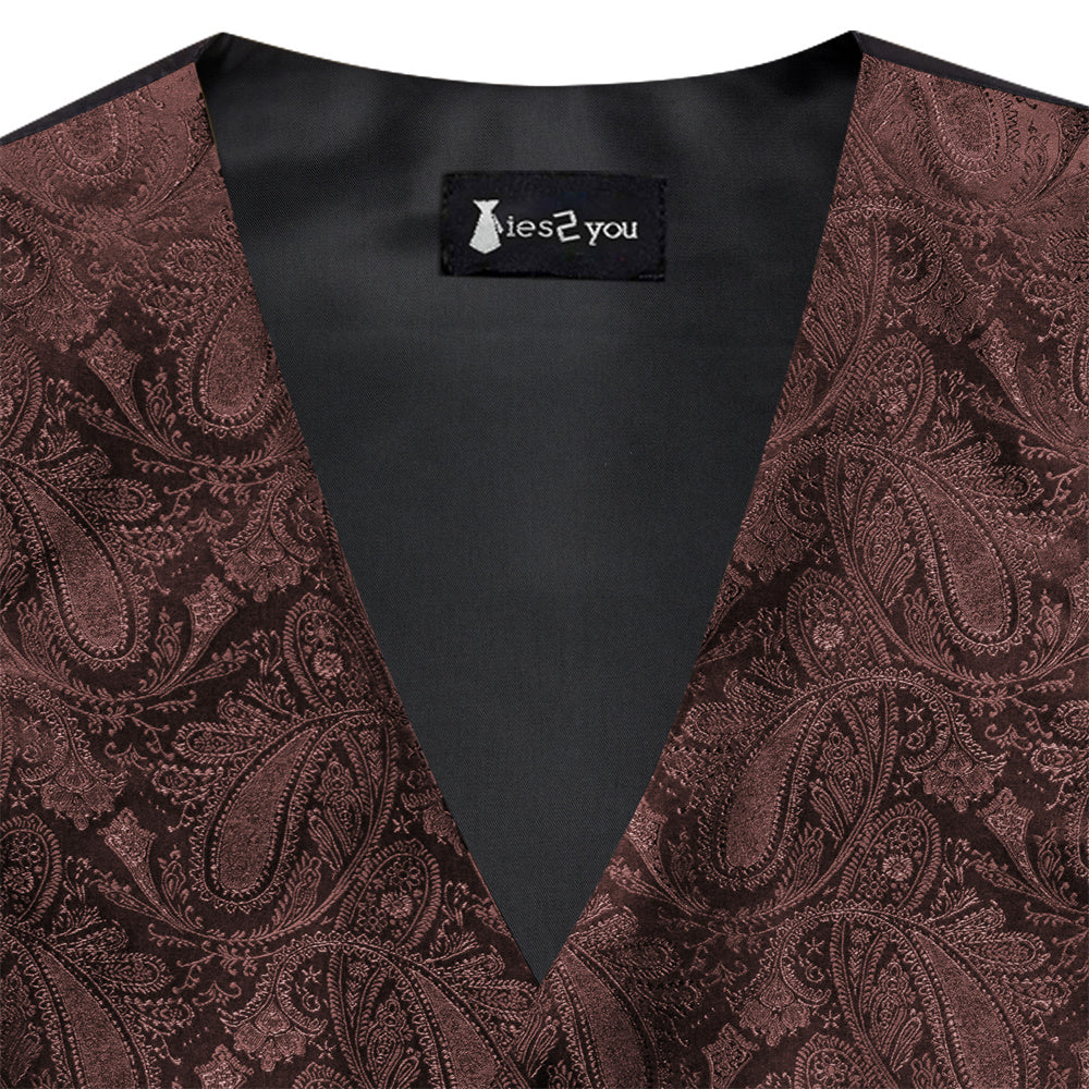 GentCrest Blue Paisley Vest Set - Image 5