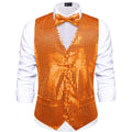 GentCrest Blue Sequin Vest Set - Image 1