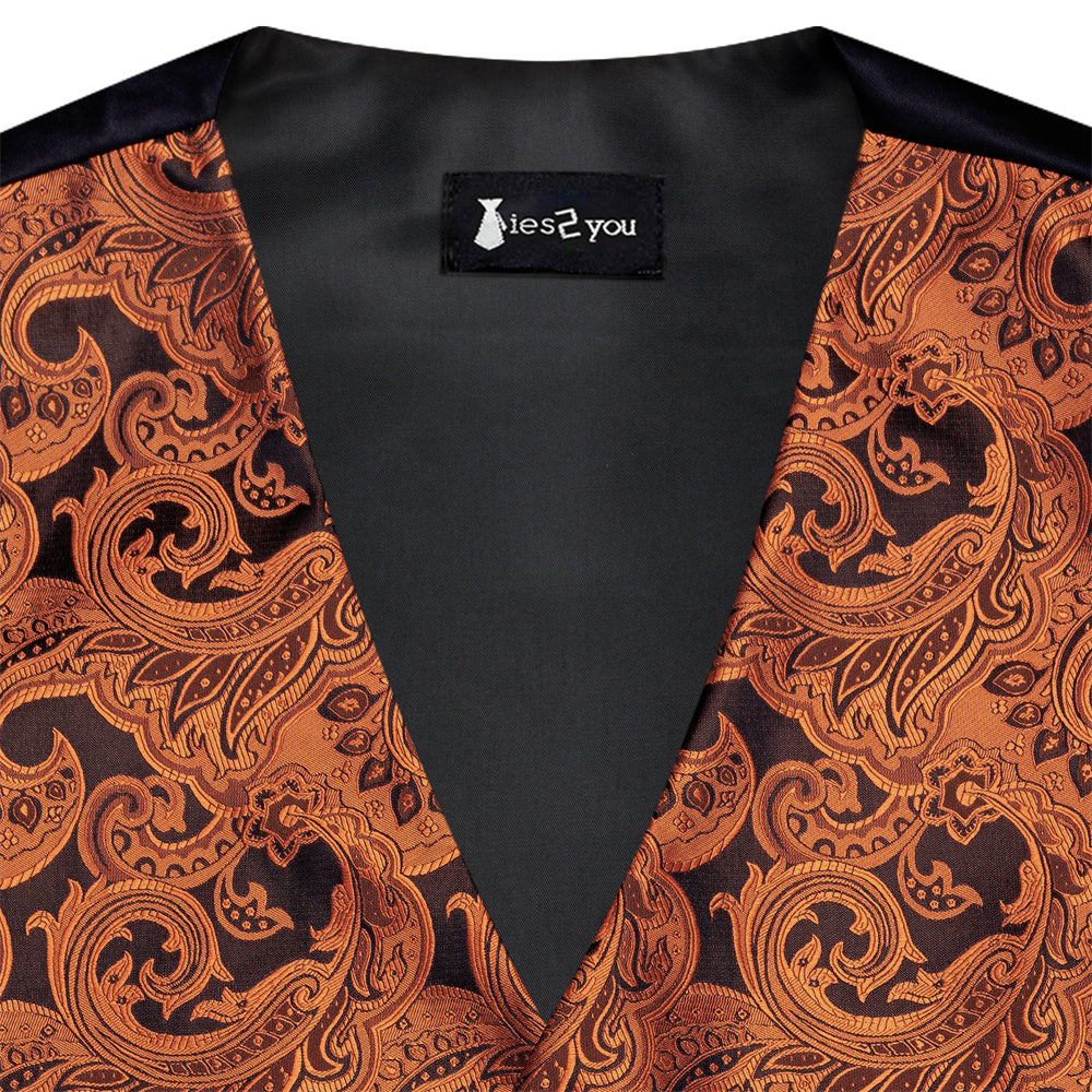 GentCrest Black Paisley Vest Set - Image 5
