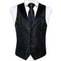 GentCrest Black Paisley Vest Set - Image 1
