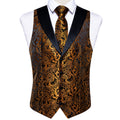 GentCrest Gold Paisley Vest Set - Image 1