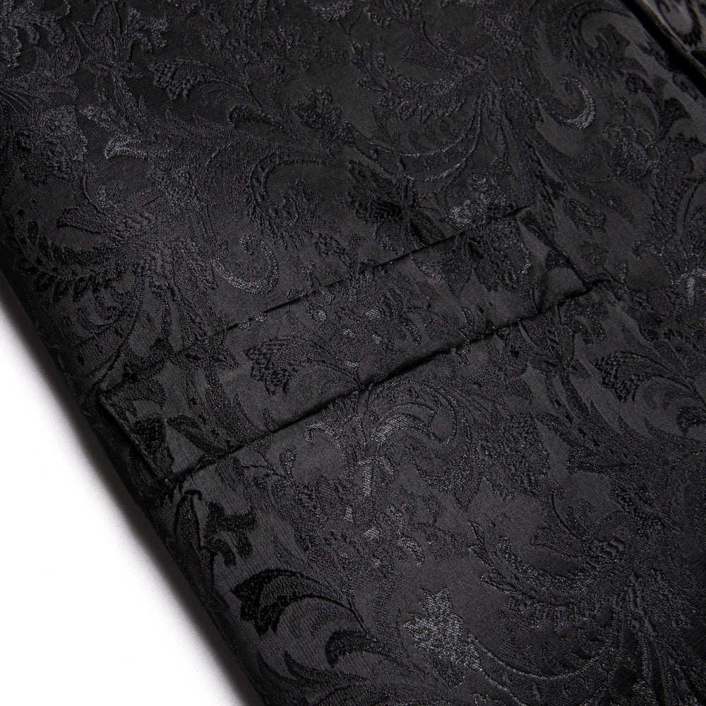 GentCrest Black Paisley Vest Set - Image 4