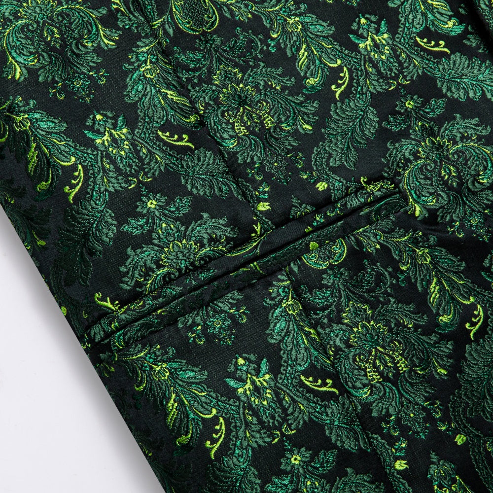 GentCrest Black Floral Vest Set - Image 4