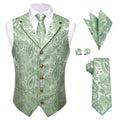 GentCrest Green Paisley Vest Set - Image 1
