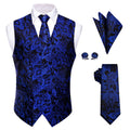 GentCrest Black Paisley Vest Set - Image 1