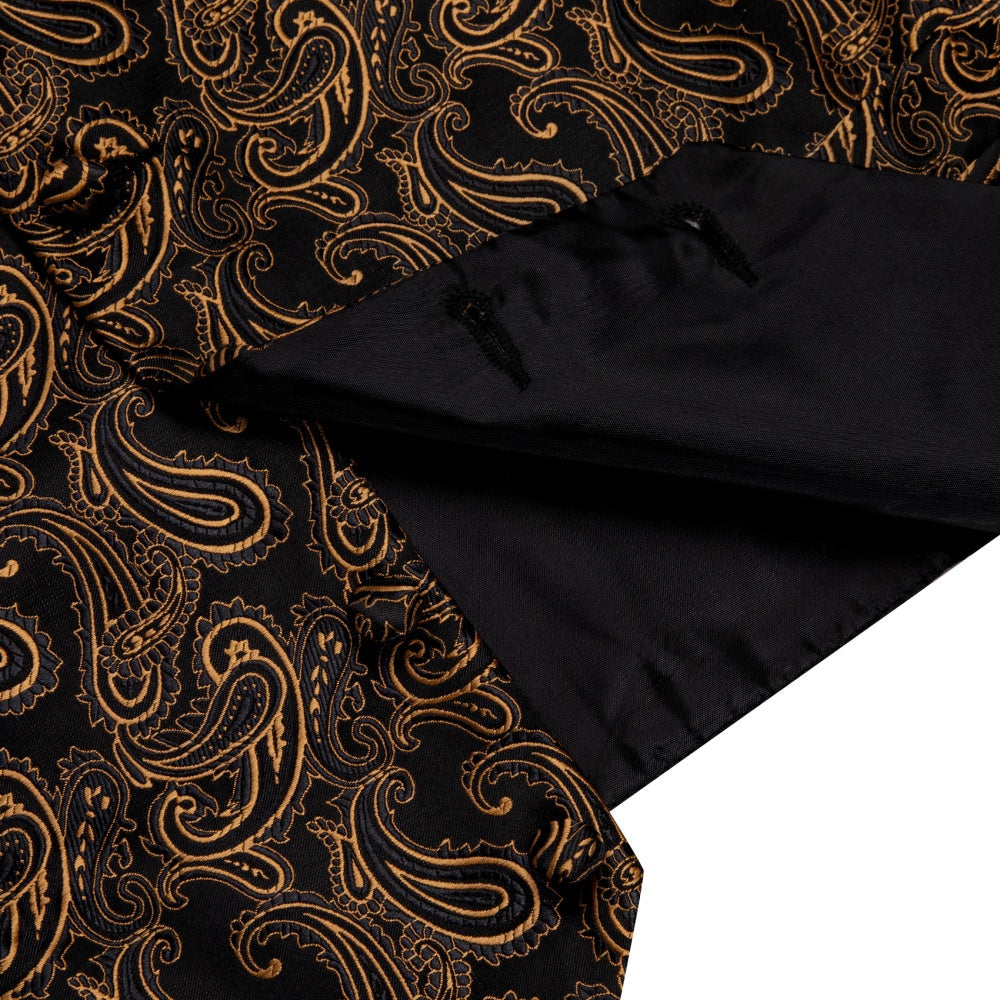 GentCrest Brown Paisley Vest Set - Image 5