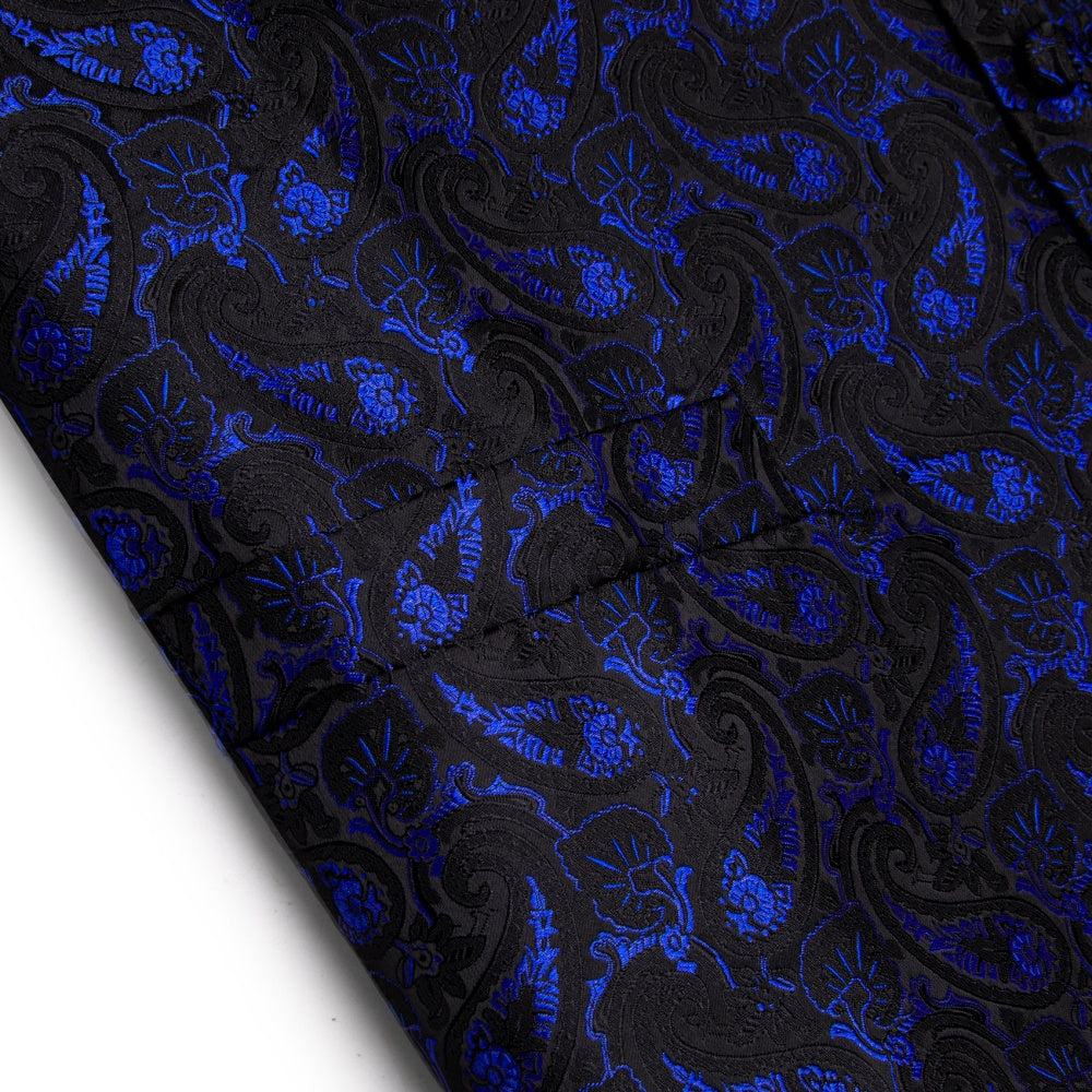 GentCrest Black Paisley Vest Set - Image 4