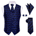 GentCrest Black Paisley Vest Set - Image 1