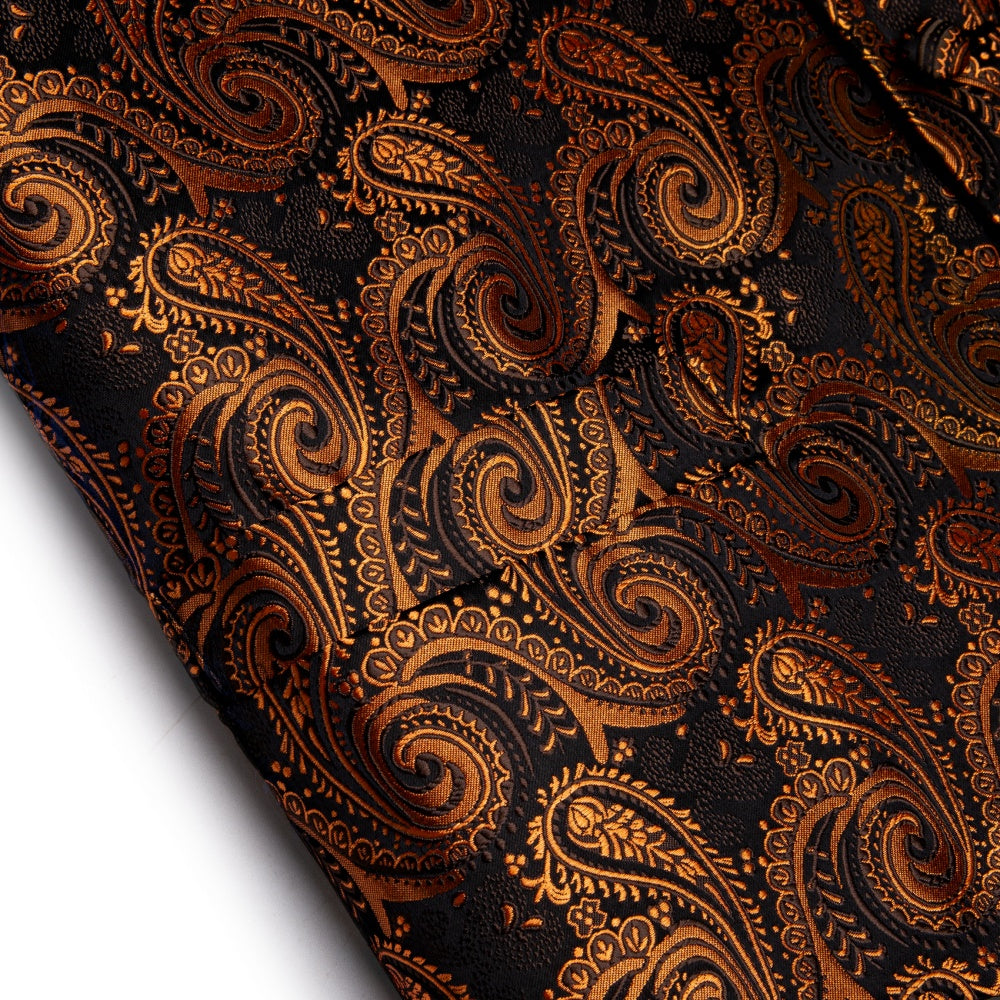 GentCrest Black Paisley Vest Set - Image 4