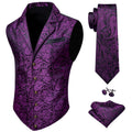 GentCrest Black Paisley Vest Set - Image 1