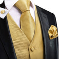 Champagne Snake Skin Vest Set - GentCrest