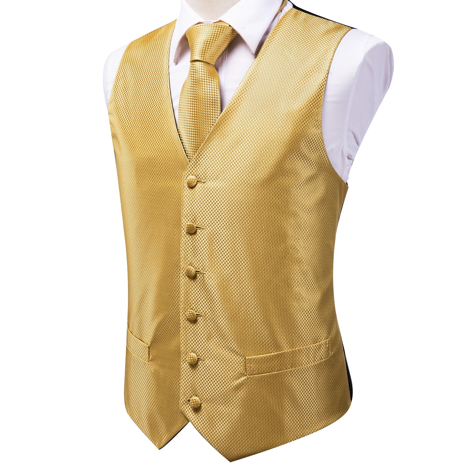 GentCrest Red Plaid Vest Set - Image 5