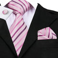 Pink Daiquiri Silk Tie Set - GentCrest