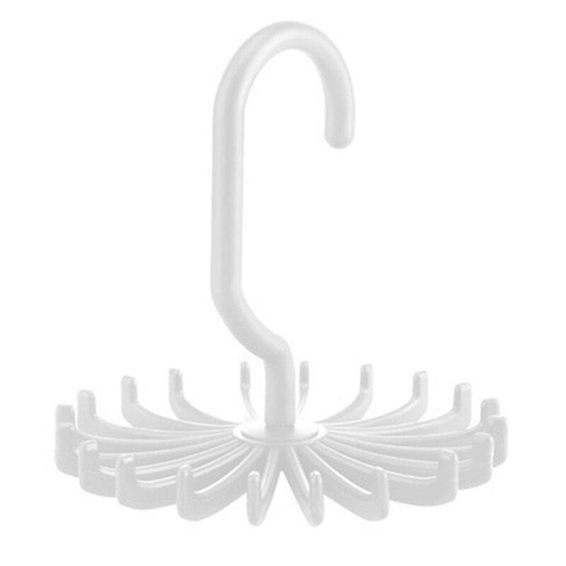 Hanging Tie Rack - White - GentCrest - View 3