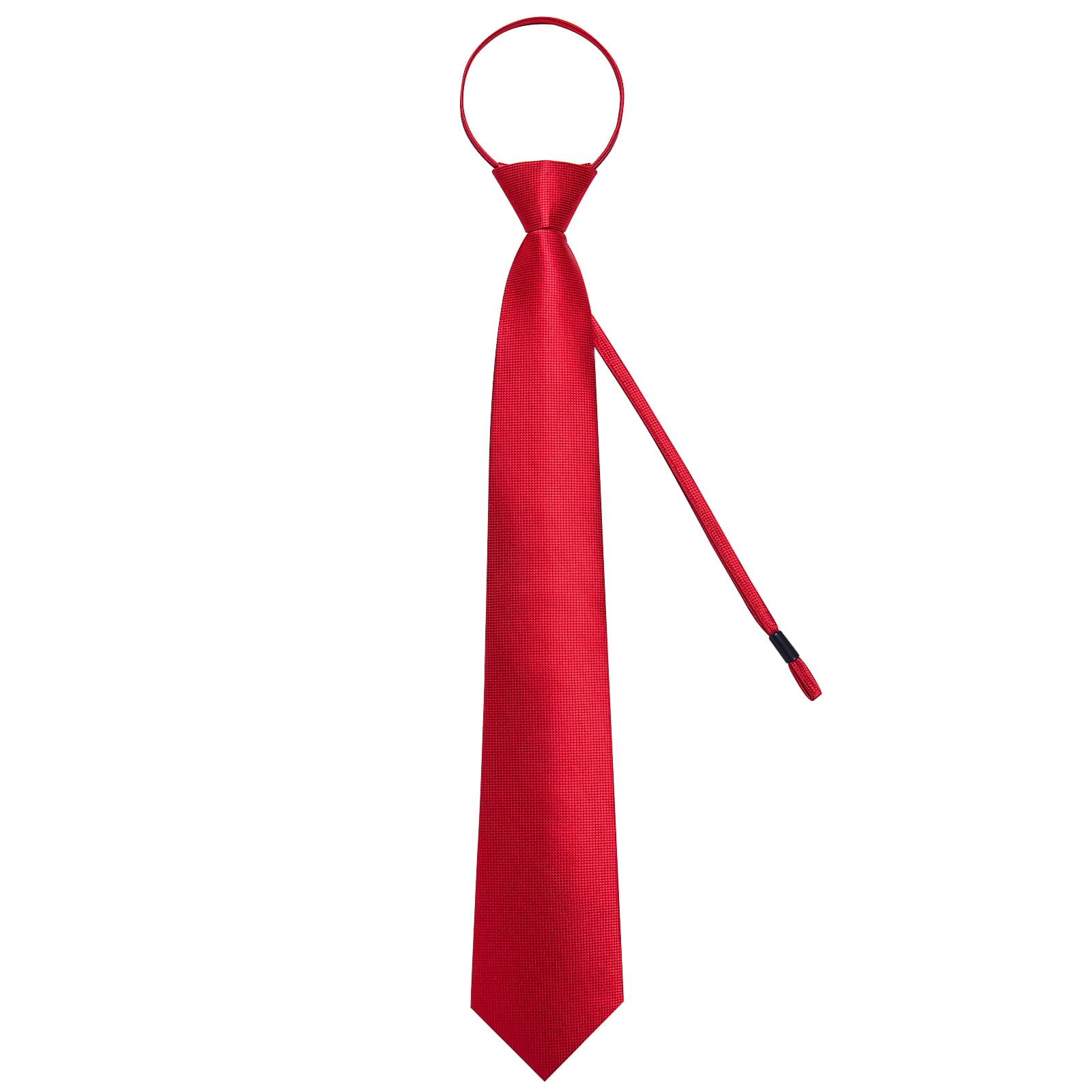 GentCrest Red Textured Tie Hanky Cufflinks Set - Image 4