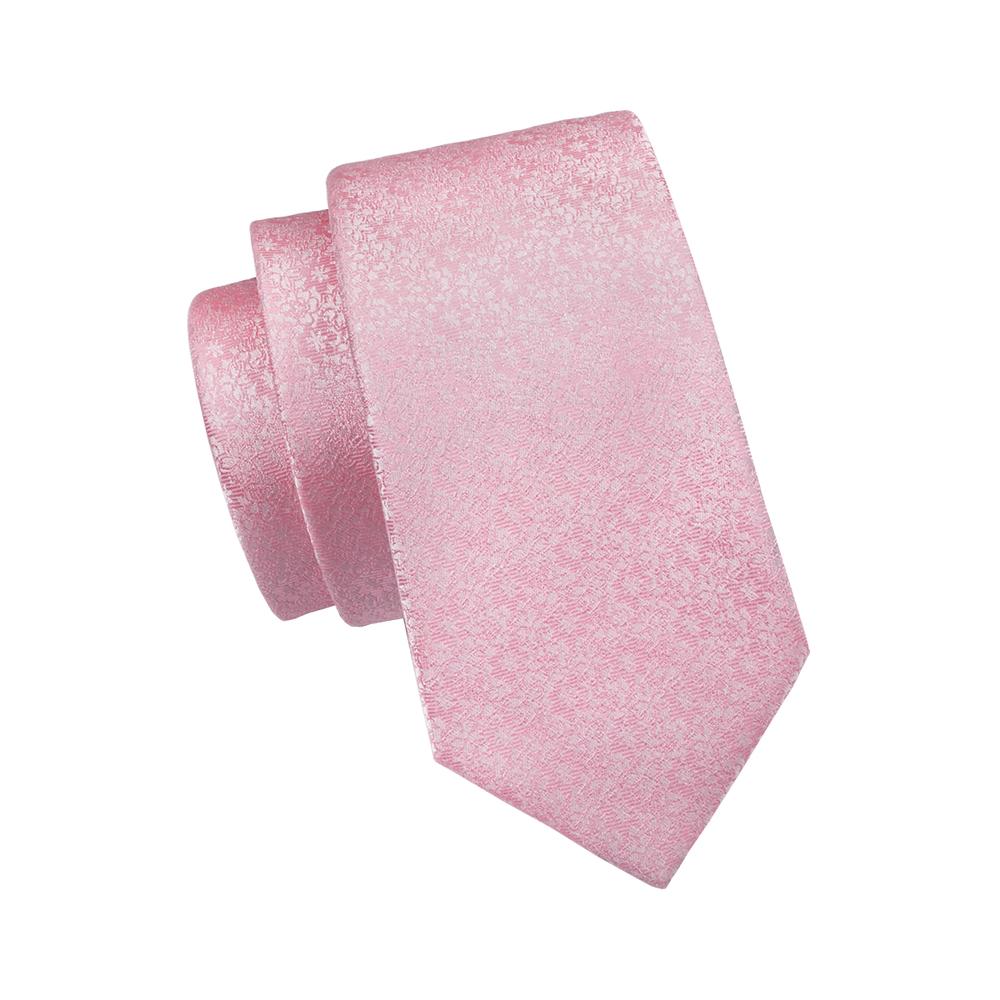 GentCrest Pink Floral Tie Hanky Cufflinks Set - Image 3