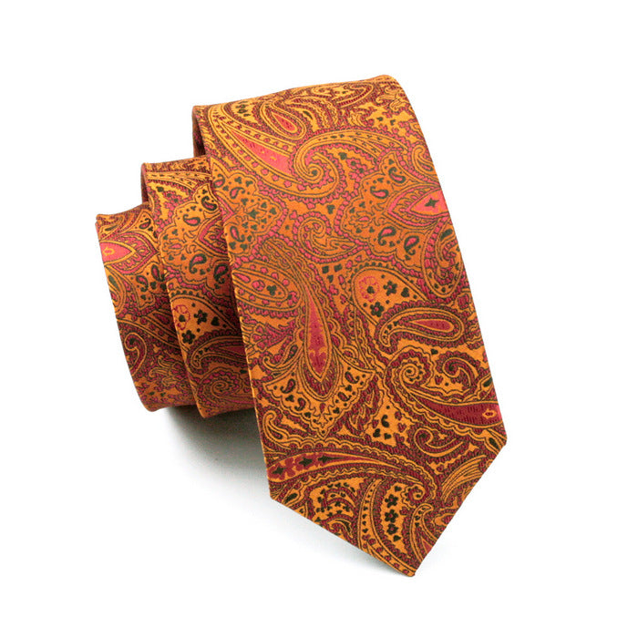 GentCrest Gold Paisley Tie Hanky Cufflinks Set - Image 4