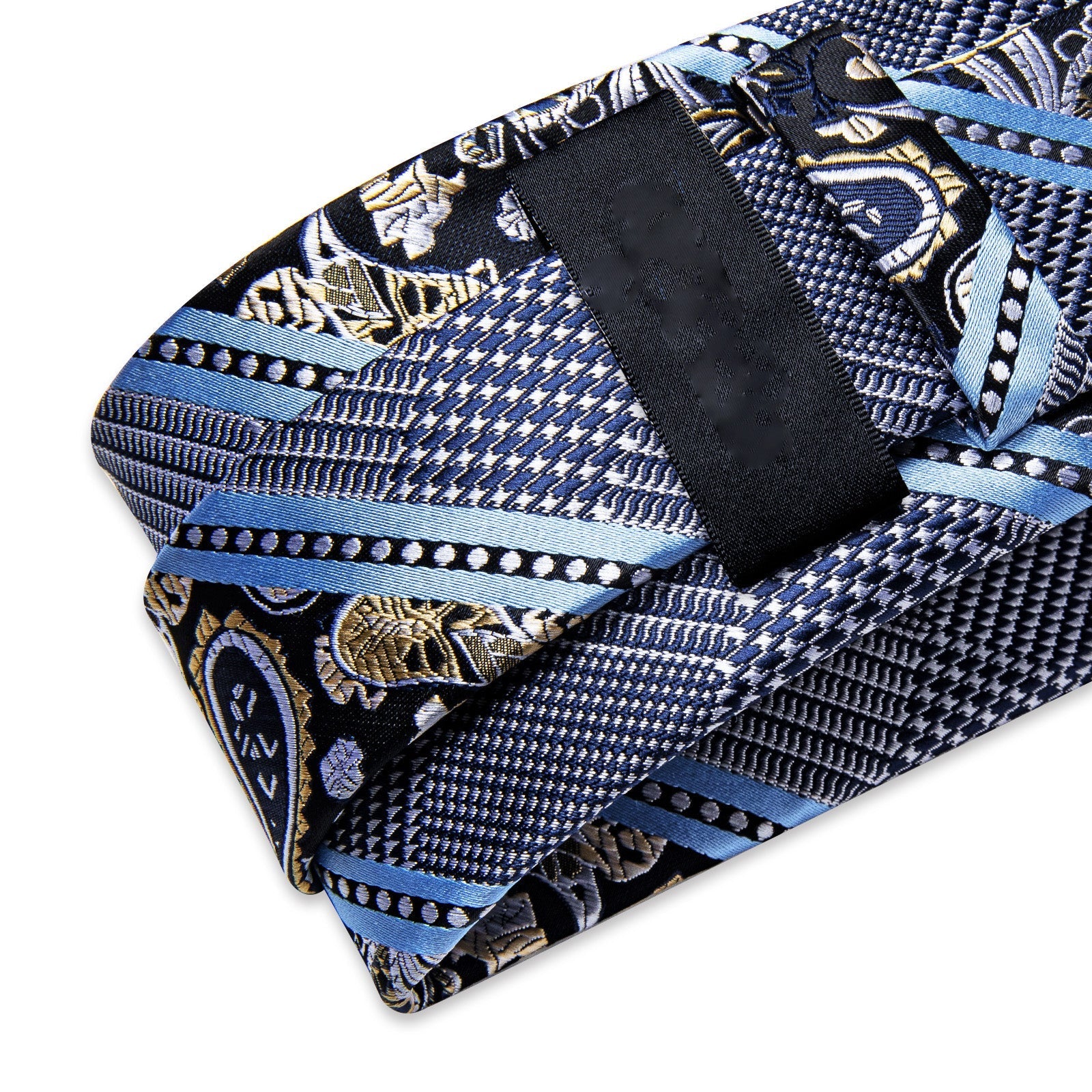 GentCrest Blue Novelty Tie Hanky Cufflinks Set - Image 7
