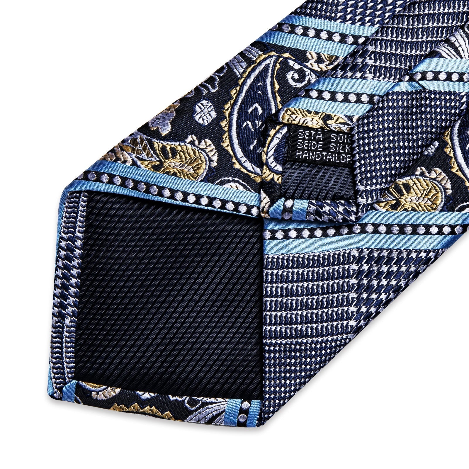 GentCrest Blue Novelty Tie Hanky Cufflinks Set - Image 8