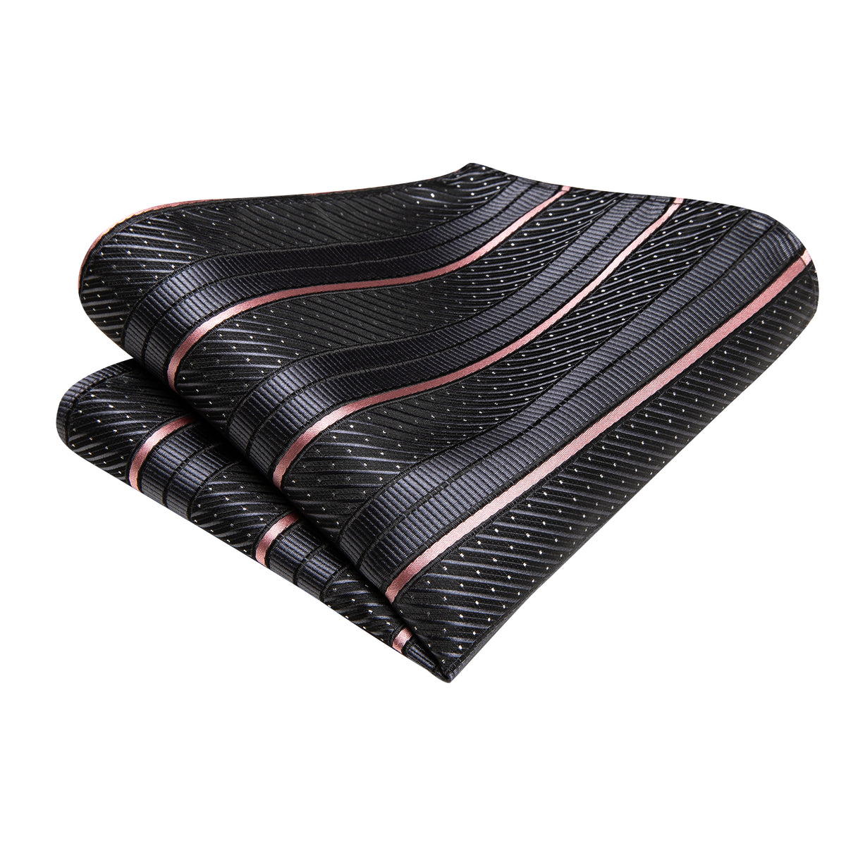 GentCrest Pink Striped Tie Sets - Image 5